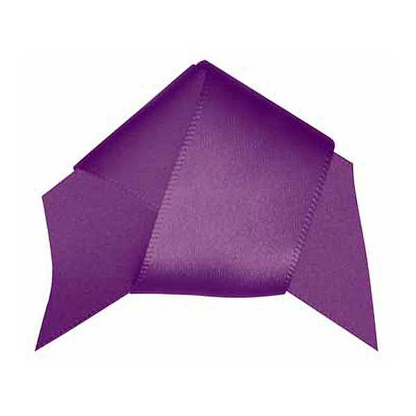 ELAN Double Face Satin Ribbon 25mm x 5m - Purple