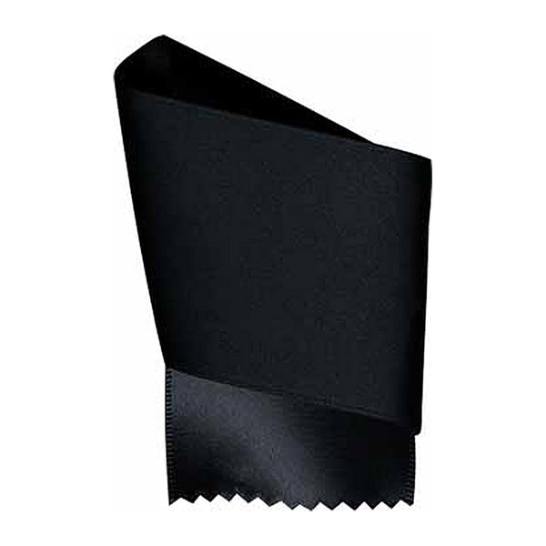 ELAN Double Face Satin Ribbon 50mm x 3.5m - Black
