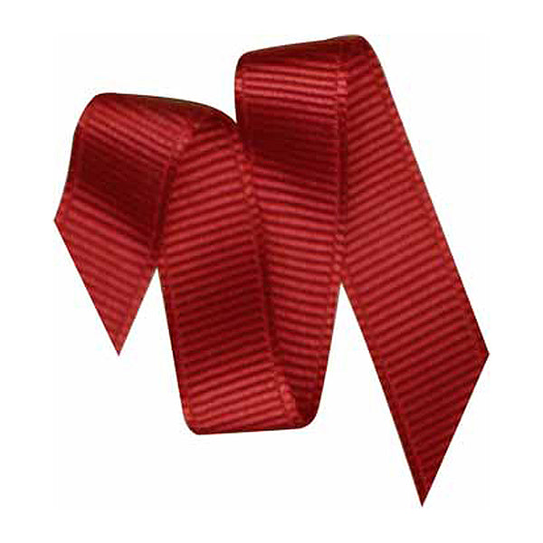 ELAN Grosgrain Ribbon 12mm x 5m - Red