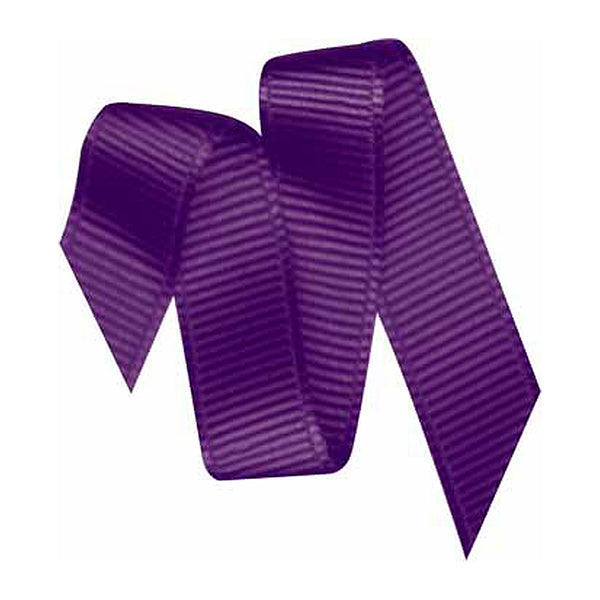 ELAN Grosgrain Ribbon 12mm x 5m - Purple