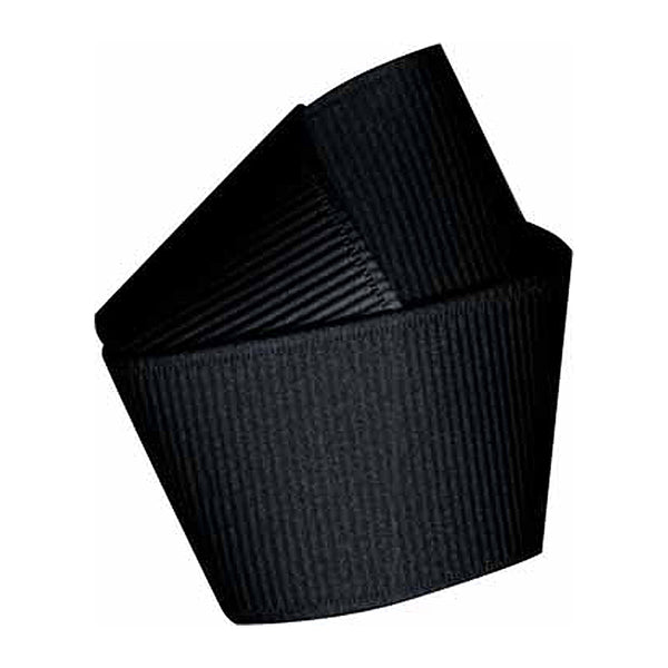 ELAN Grosgrain Ribbon 36mm x 5m - Black – Fabricville