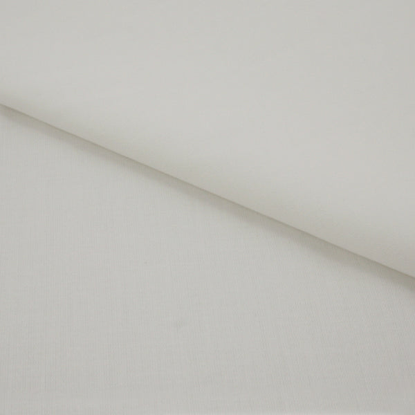 Tissu décor maison - Percale grande largeur - Blanc