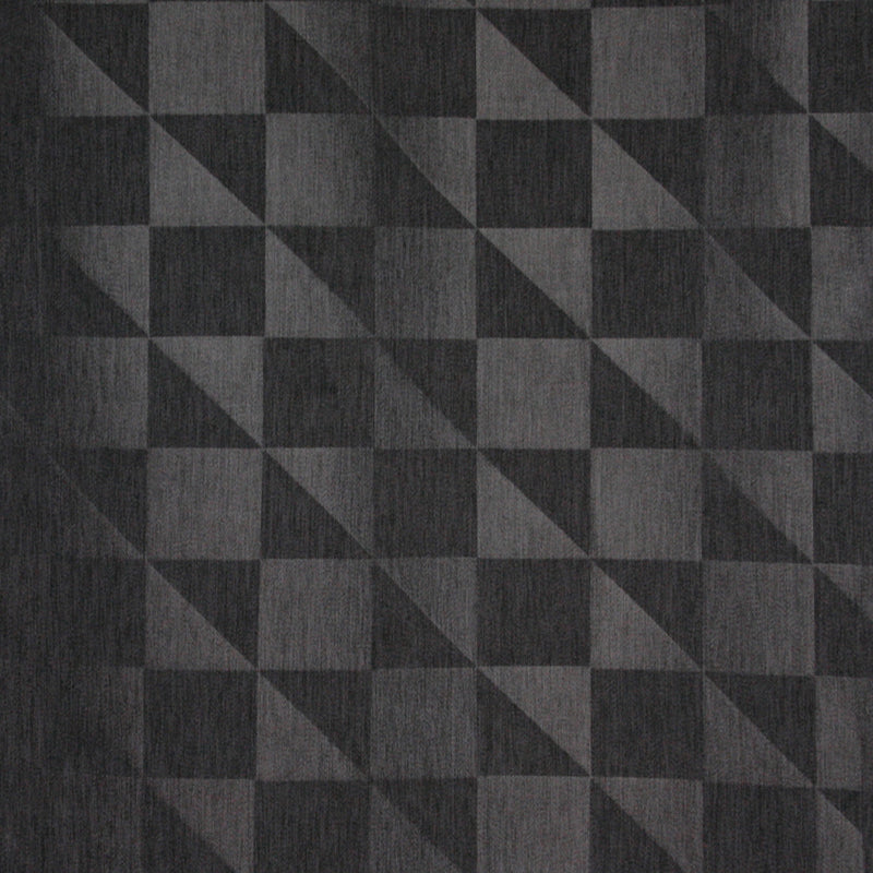 9 x 9 inch Home Decor Fabric Swatch - Home Decor Fabric - Simona - Charcoal