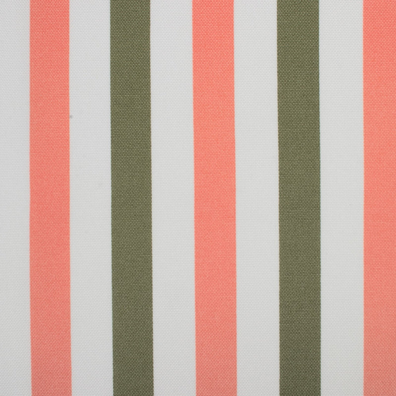 9 x 9 inch Fabric Swatch - Home Décor Outdoor - ST-Tropez - Stripe Paradise - Coral