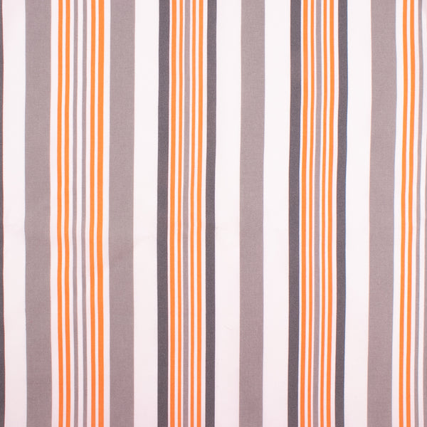 Tissu décor extérieur - Capri - Rayure - Orange