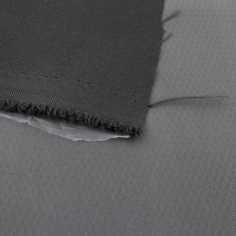 Tissu Décor Maison - Canvas imperméable Soft Touch Charbon
