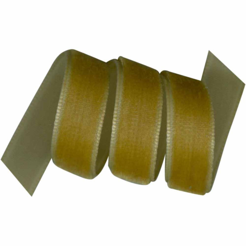 ELAN Velvet Ribbon 9mm x 2m - Gold – Fabricville