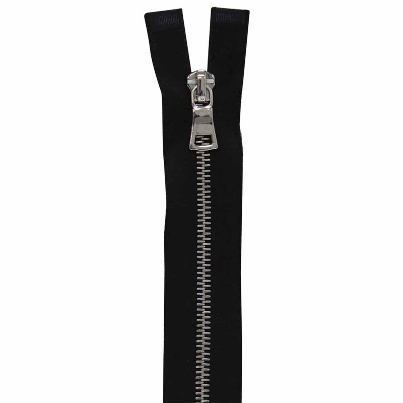 VIZZY Fashion Closed End Zipper 15cm (6") - Black - 1727
