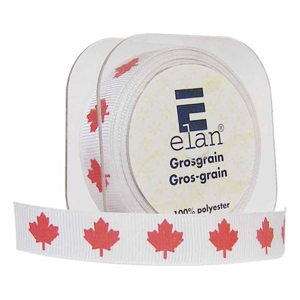 ELAN Canadian Flag Ribbon 16mm x 5m