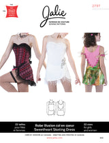 Jalie Pattern 2797 - Figure skating dress (strapless illusion)