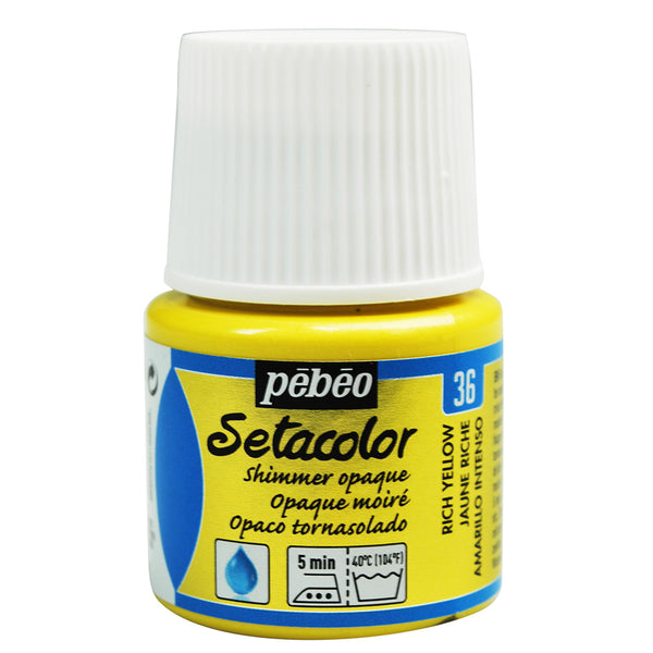 SETACOLOR OPAQUE SHIMMER 45 ML RICH YELLOW