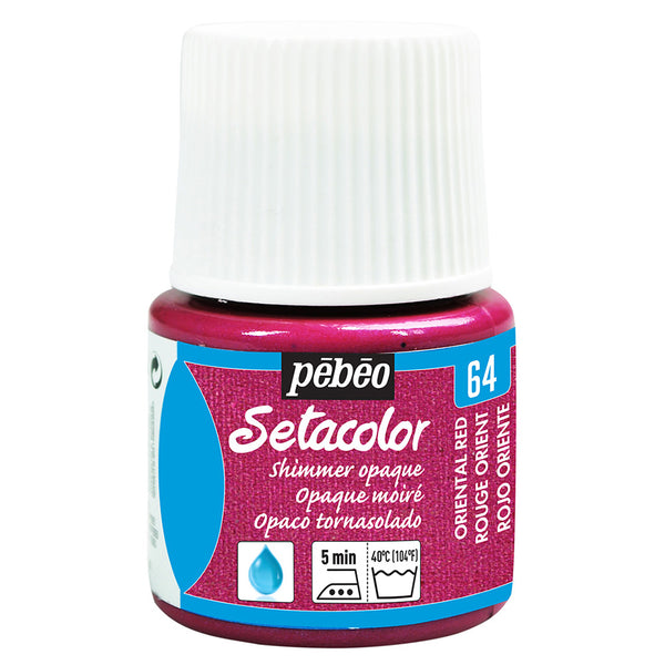 SETACOLOR OPAQUE SHIMMER 45 ML ORIENTAL RED