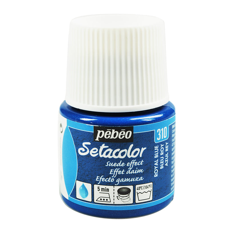 SETACOLOR OPAQUE SUEDE EFFECT 45 ML ROYAL Blue