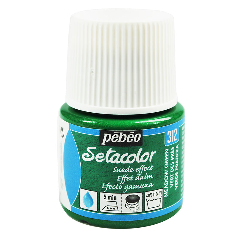 SETACOLOR OPAQUE SUEDE EFFECT 45 ML MEADOW GREEN