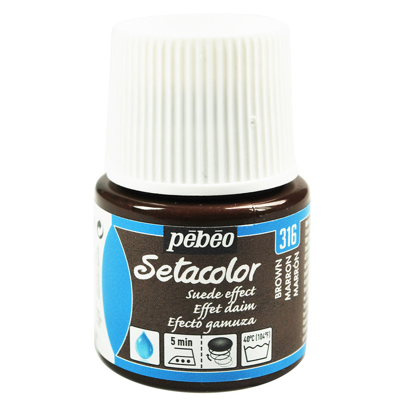 SETACOLOR OPAQUE SUEDE EFFECT 45 ML BROWN