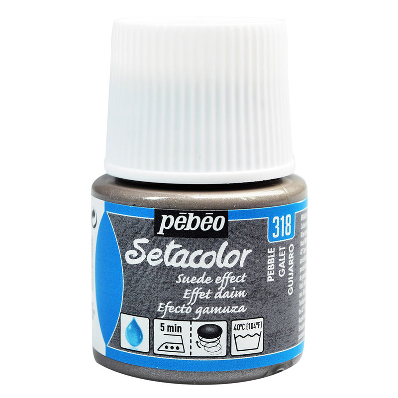 SETACOLOR OPAQUE SUEDE EFFECT 45 ML PEBBLE