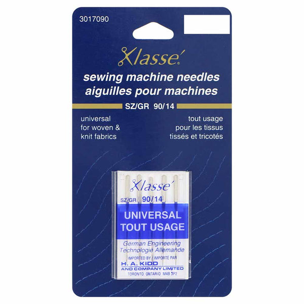 KLASSE´ Universal Needles Sharps Carded - Size 90/14 - 5 count