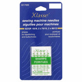 KLASSE´ Sharps Needles Carded - Assorted Size 90/14 - 5 count