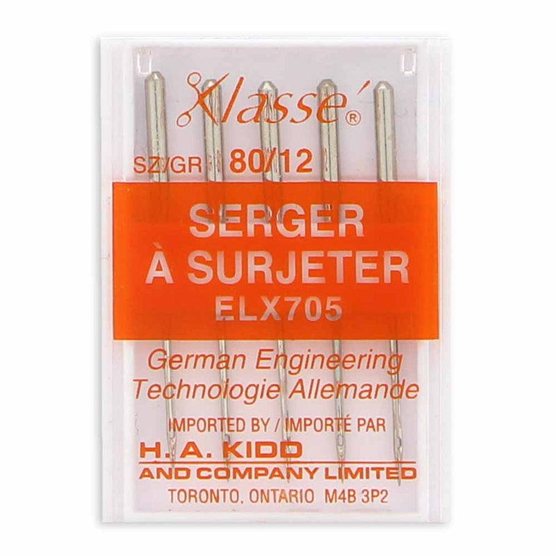 KLASSE´ Serger Needle Carded - Size 80/12 /ELX705