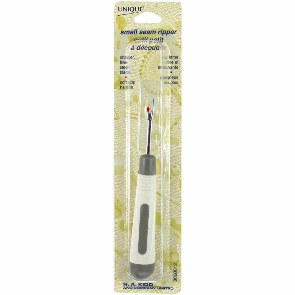 UNIQUE SEWING Soft Grip Seam Ripper Small - Grey and Cream – Fabricville