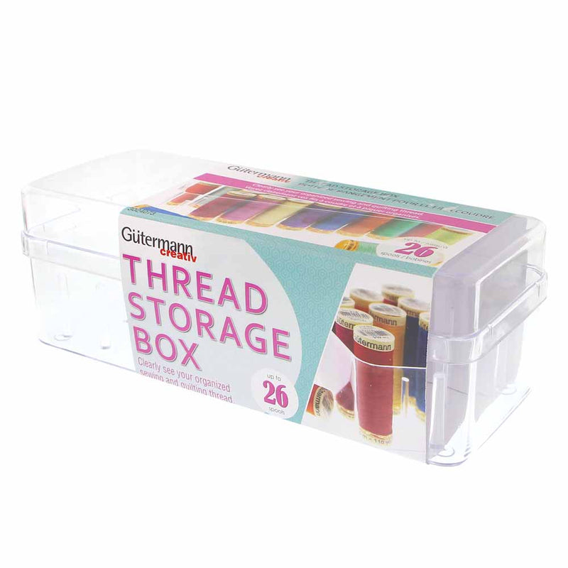 GUTERMANN Thread Storage Box - Holds 26 Spools