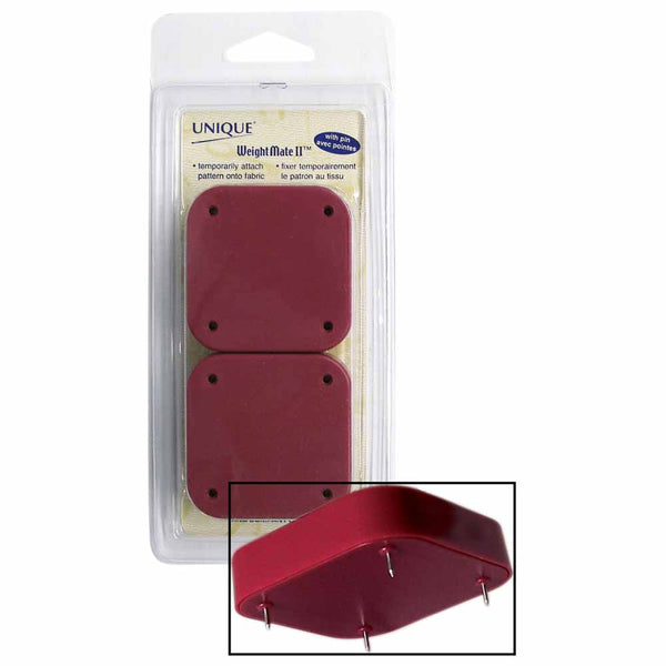 UNIQUE SEWING Weight Mate II with Pins - 2pcs