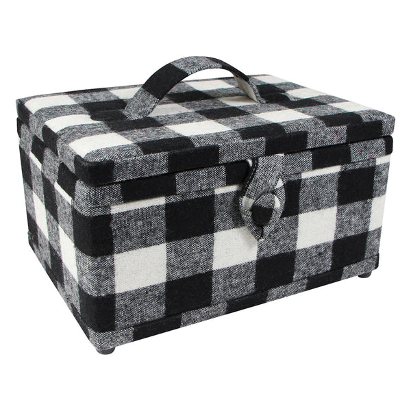 RA13776-VBESTLIFE boîte artisanale Panier à coudre en tissu Boîte à  artisanat Organisateur de rangement divers pour le ménage avec
