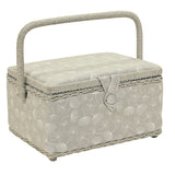 VIVACE Medium Sewing Basket - Dandy Grey