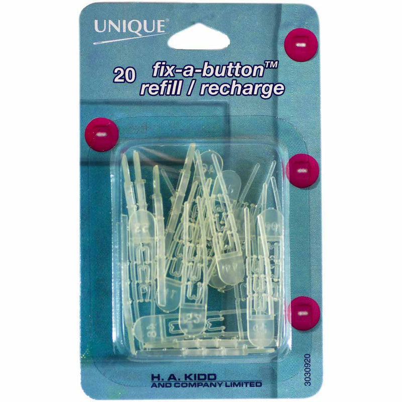 UNIQUE Fix-a-Button Refill - 20pcs