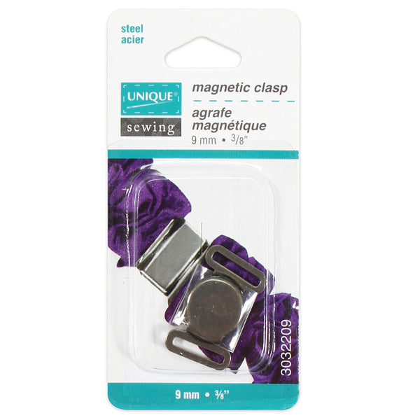 UNIQUE SEWING Agrafe magnétique laiton - 10mm (⅜") - 1 paire