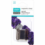 UNIQUE SEWING Agrafe magnétique argent - 19mm (¾") -1 paire