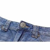 UNIQUE SEWING Boutons à jeans sans couture - argent antique 5 Stars - 6mcx. - 20mm (¾")