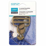 UNIQUE SEWING Overall Buckle Gold - 38mm (1½") - 2 pcs