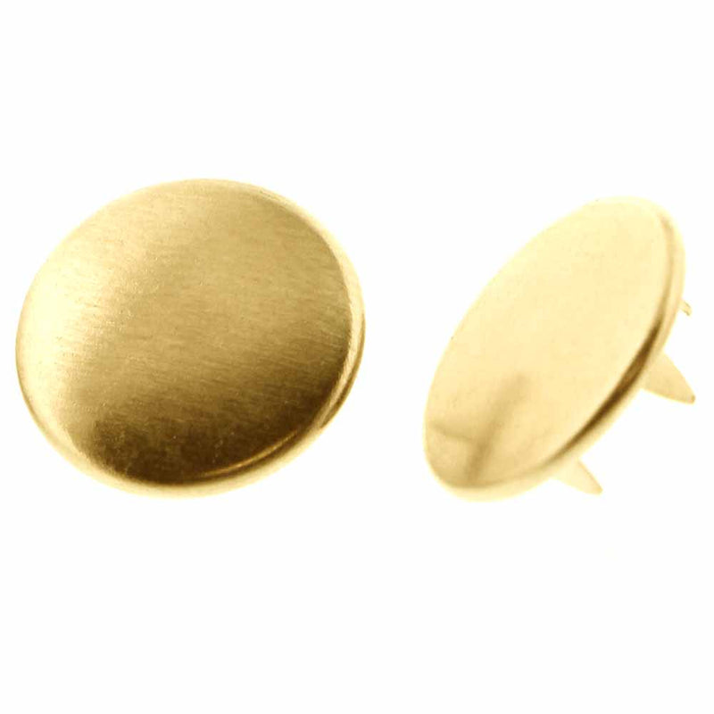 UNIQUE SEWING Cap Snaps Gold - 11.5mm (½") - 6 sets