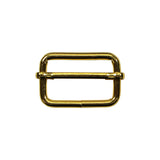 UNIQUE SEWING Slide Buckle - Metal - 25mm (1") - Gold - 2 pcs