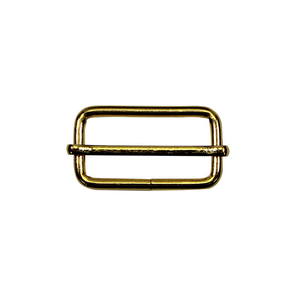 UNIQUE SEWING Slide Buckle - Metal - 32mm (1¼") - Gold - 2 pcs