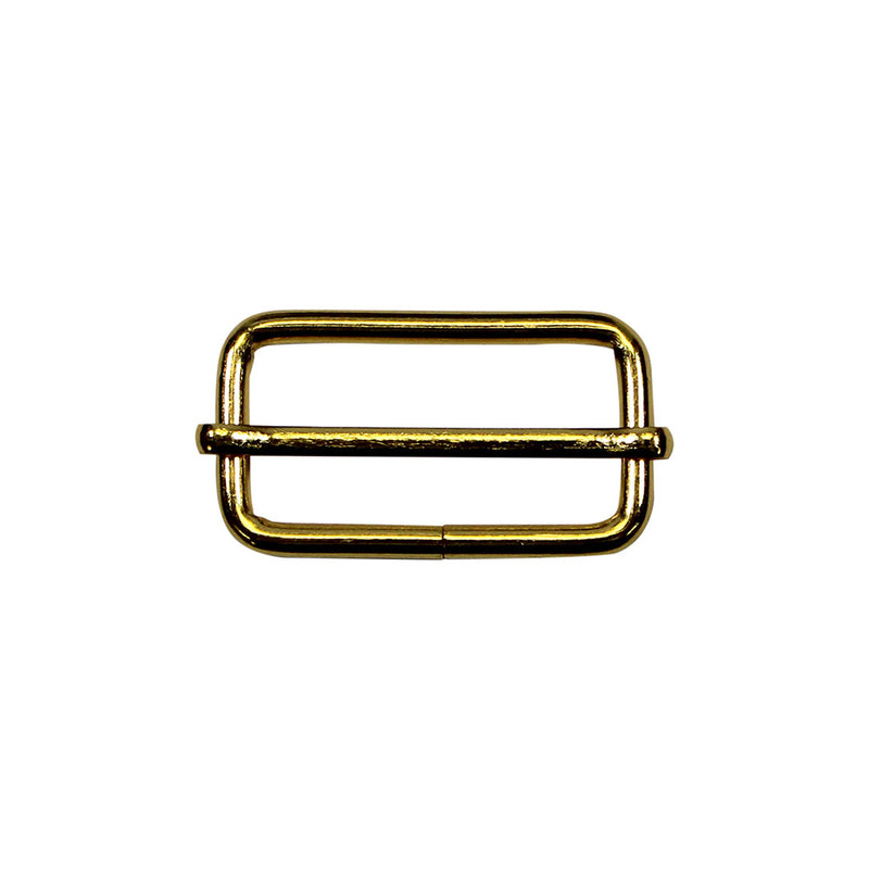 UNIQUE SEWING Slide Buckle - Metal - 32mm (1¼) - Gold - 2 pcs – Fabricville