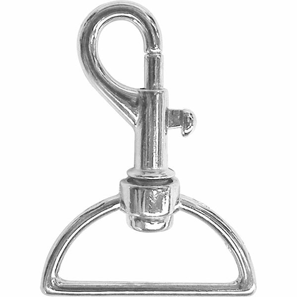 UNIQUE SEWING Swivel Hook - 25mm (1") - Silver
