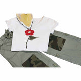 Pièces en toile UNIQUE SEWING camouflage rose - 15 x 10cm (4" x 6") - 2mcx