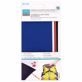 UNIQUE SEWING Nylon Patches Assorted Basic Colours - 10 x 15cm (4" x 6") - 4pcs