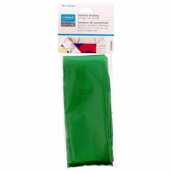 UNIQUE SEWING Blanket Binding 10cm x 4.1m - Green