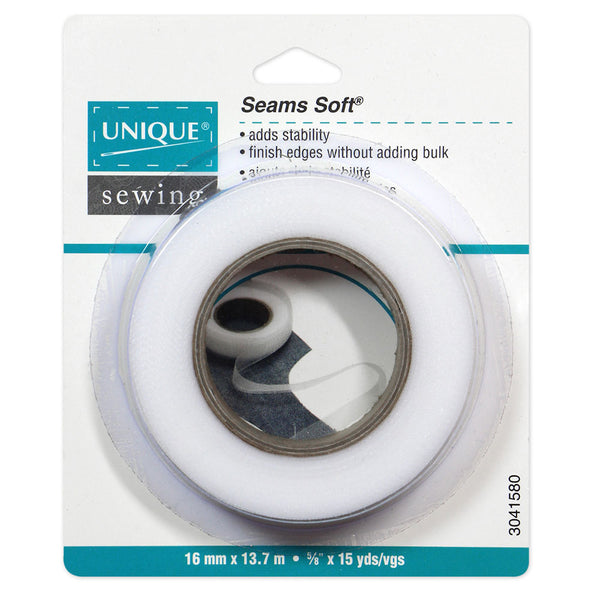Seams Soft UNIQUE blanc - 16mm x 14m (½" x 15v)