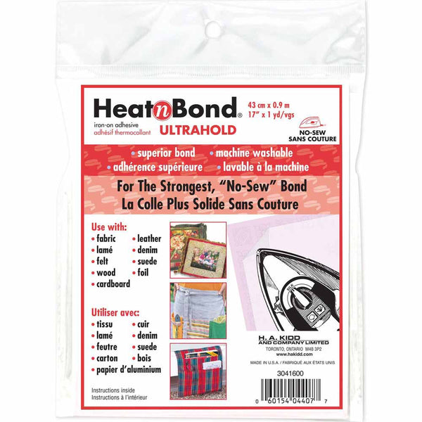 HeatnBond Soft Stretch Ultra Iron On Adhesive 17 White