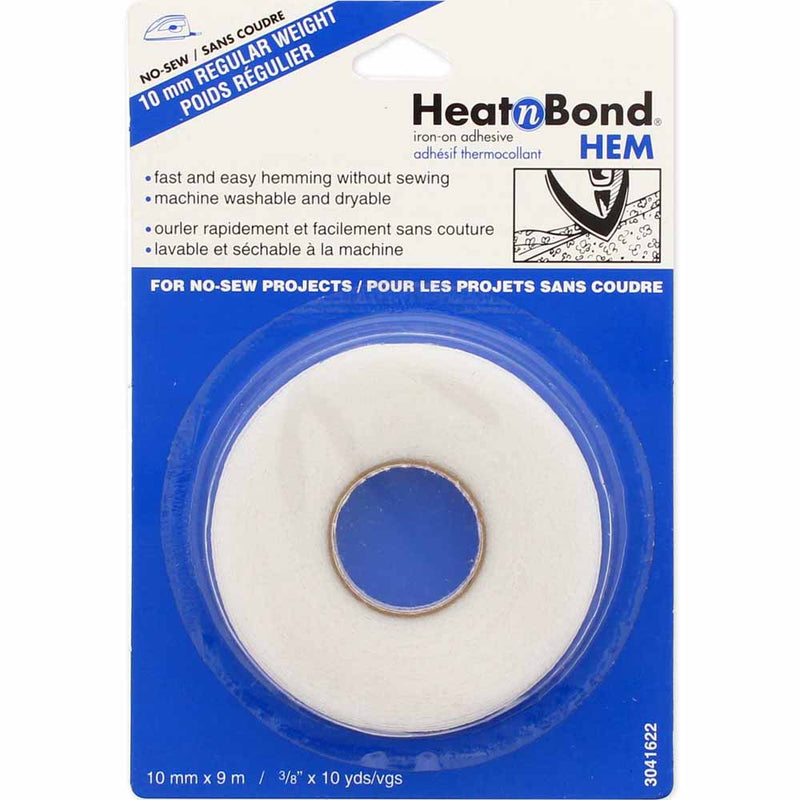 HEATNBOND Hem Fuser Tape - Regular Weight - 10mm x 9m (3/8" x 10yds)