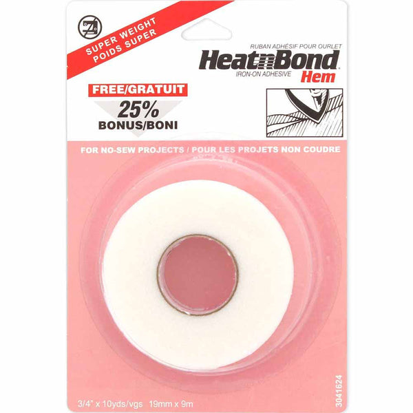 HEATNBOND Hem Fuser Tape - Heavy Weight - 19mm x 9m (3/4" x 10yds)