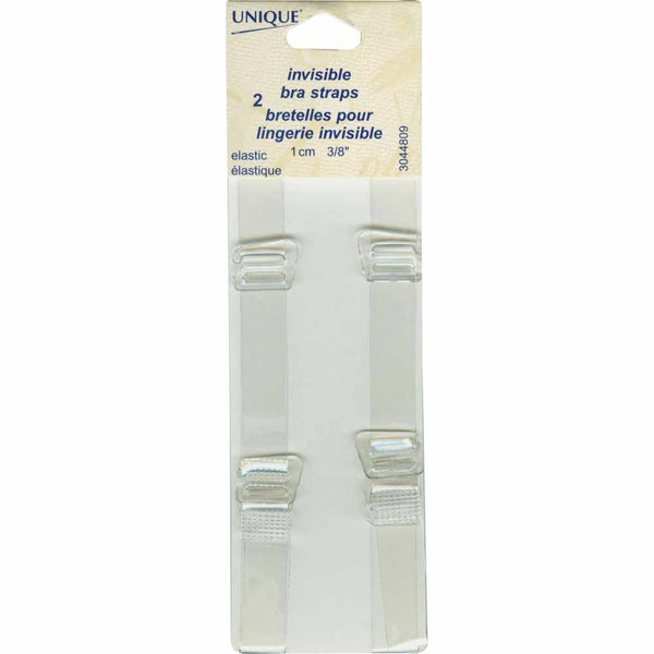 UNIQUE SEWING Bretelle de soutien-gorge extensible invisibles - 10mm (⅜") - 2mcx