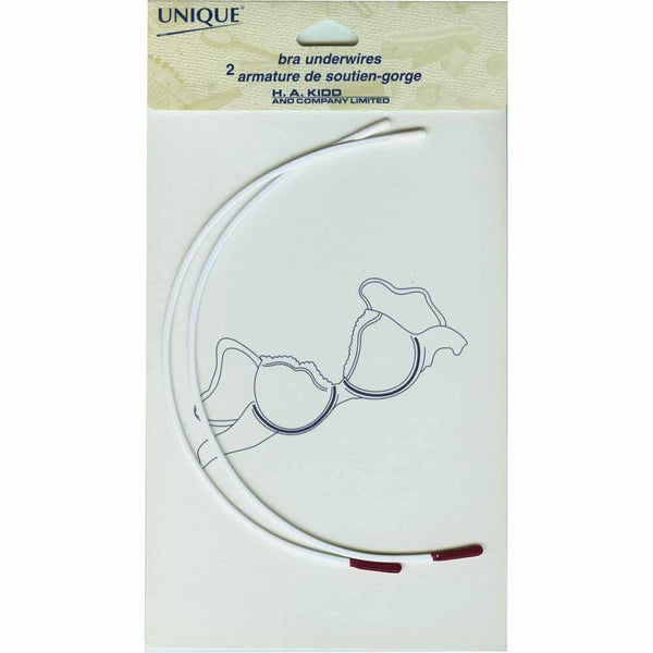 UNIQUE SEWING Lingerie/Swimsuit Bra Hooks White - 19mm (¾) - 2pcs –  Fabricville