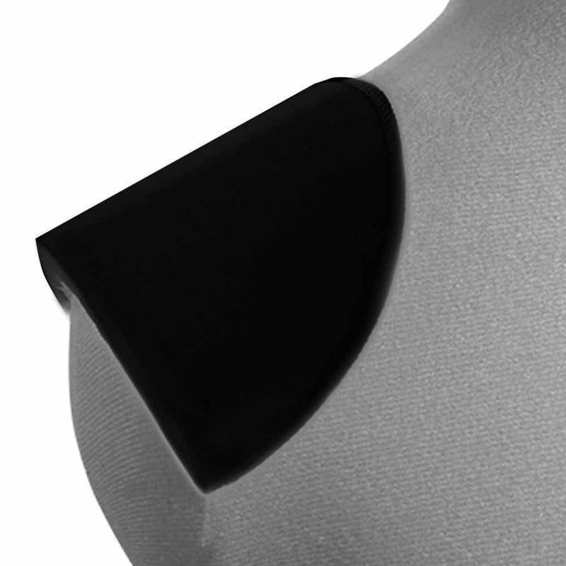 Épaulettes UNIQUE SEWING - Très grand - noir - 25mm (1") - 2mcx