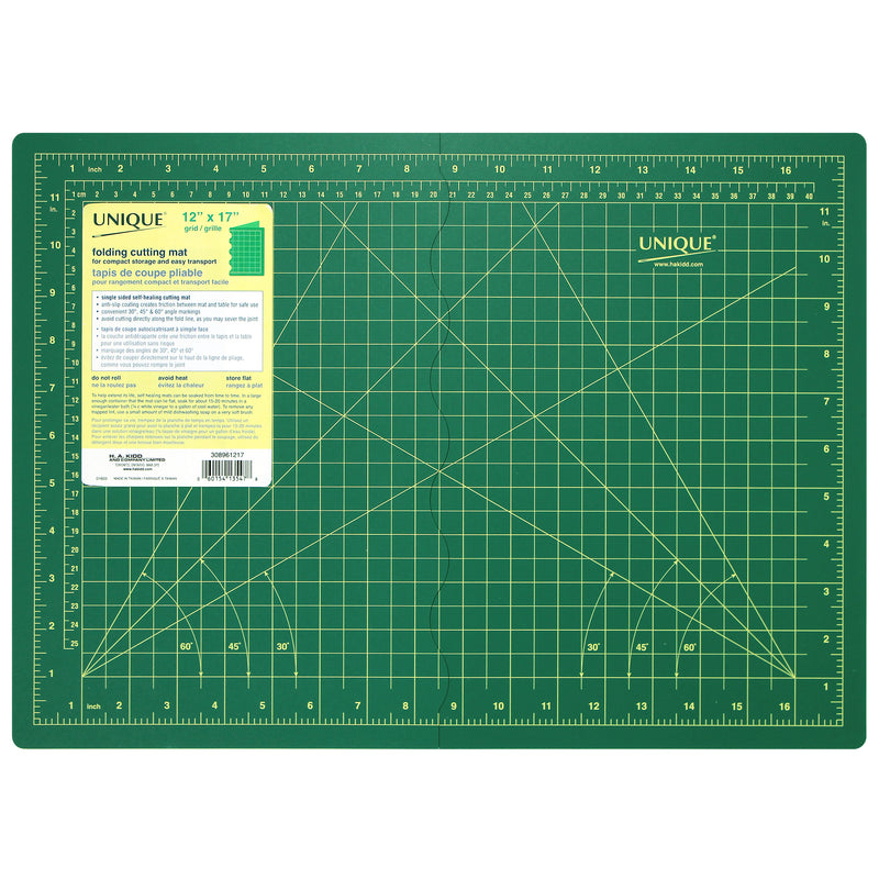 UNIQUE Folding Cutting Mat - 12" x 17"