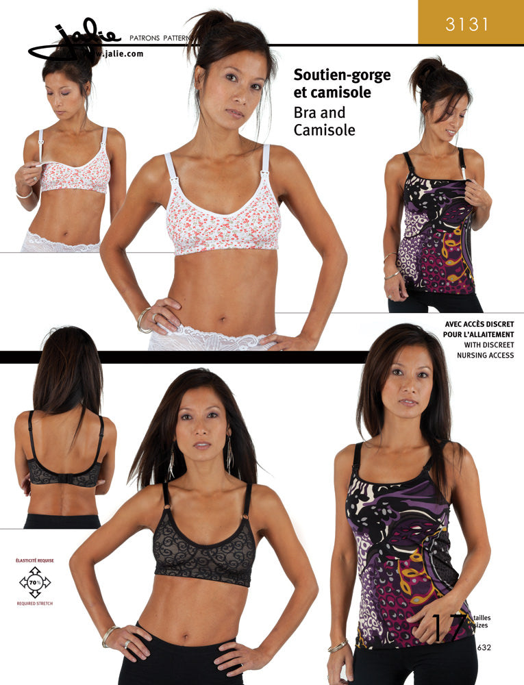 Jalie Pattern 3131 - Bra and camisole